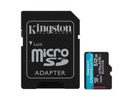 Карти памет 512GB Kingston Canvas Go! Plus microSD Memory Card