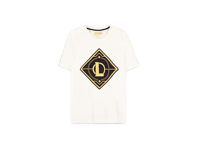 Облекло и аксесоари League of Legends - Gold Logo - Men's T-shirt - XL