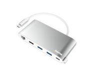 USB Хъб Hama USB-C концентратор, многопортов