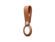 Джаджи Apple AirTag Leather Loop - Saddle Brown