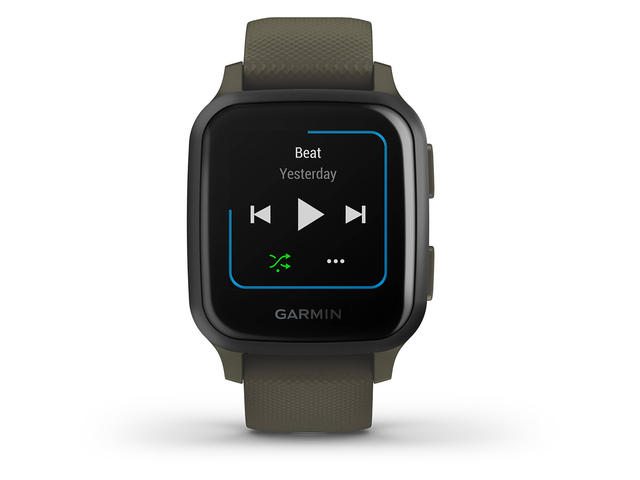 Смарт часовници Garmin Venu Sq Music Slate Aluminum / Moss Case