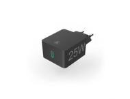 Зарядни устройства Hama, Power Delivery (PD) / Qualcomm®, 25 Watt, черно