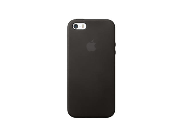 Калъфи Apple iPhone 5/5s/SE Leather Case, черен