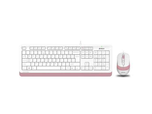 Клавиатури A4tech Fstyler F1010, розово