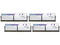 Оперативна памет 32GB (4x8GB) DDR4 3600MHz G.SKILL Trident Z Royal Silver
