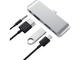 USB Хъб Satechi Aluminium TYPE-C Mobile Pro Hub, Silver
