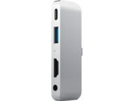 USB Хъб Satechi Aluminium TYPE-C Mobile Pro Hub, Silver