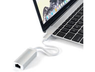 Кабели и Адаптери Satechi Aluminium TYPE-C to Ethernet Adapter - Silver