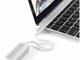 Кабели и Адаптери Satechi Aluminium TYPE-C to Ethernet Adapter - Silver