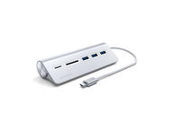 USB Хъб Satechi Aluminium TYPE-C USB Hub - Silver