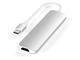 USB Хъб Satechi Type-C Slim Multimedia Adapter V2 - Silver