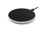 Зарядни устройства Satechi Aluminum TYPE-C Fast Wireless Charger V2 - Silver
