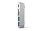 USB Хъб Satechi Aluminium TYPE-C Passthrough USB Hub - Silver
