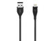 Кабели и Адаптери Belkin DuraTekª Plus Кабел Lightning към USB-A с кабел 3 м - черен