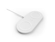 Зарядни устройства Belkin BOOST_CHARGEª Dual Wireless Charging Pads - White