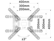 Стойки и маси NewStar Neomounts NM-W325BLACK