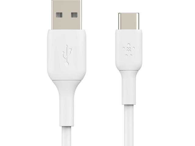 Кабели и Адаптери Belkin BOOST↑CHARGE™ от USB-C към USB-A (1m /бял)