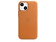 Калъфи Apple iPhone 13 mini Leather Case with MagSafe - Golden Brown