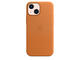 Калъфи Apple iPhone 13 mini Leather Case with MagSafe - Golden Brown