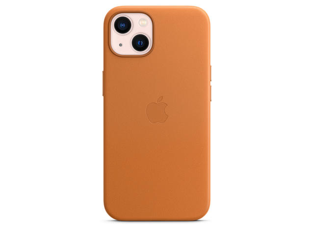Калъфи Apple iPhone 13 Leather Case with MagSafe - Golden Brown