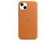 Калъфи Apple iPhone 13 Leather Case with MagSafe - Golden Brown