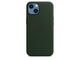Калъфи Apple iPhone 13 Leather Case with MagSafe - Sequoia Green