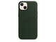 Калъфи Apple iPhone 13 Leather Case with MagSafe - Sequoia Green