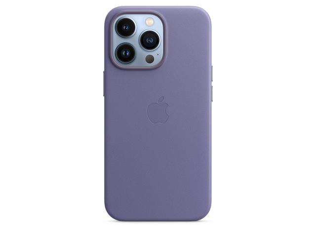 Калъфи Apple iPhone 13 Pro Leather Case with MagSafe - Wisteria