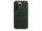 Калъфи Apple iPhone 13 Pro Leather Case with MagSafe - Sequoia Green