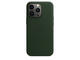 Калъфи Apple iPhone 13 Pro Leather Case with MagSafe - Sequoia Green