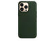 Калъфи Apple iPhone 13 Pro Leather Case with MagSafe - Sequoia Green