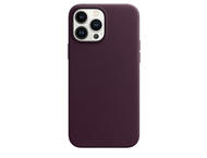 Калъфи Apple iPhone 13 Pro Max Leather Case with MagSafe - Dark Cherry