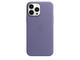 Калъфи Apple iPhone 13 Pro Max Leather Case with MagSafe - Wisteria