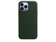 Калъфи Apple iPhone 13 Pro Max Leather Case with MagSafe - Sequoia Green