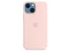 Калъфи Apple iPhone 13 mini Silicone Case with MagSafe - Chalk Pink