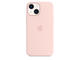 Калъфи Apple iPhone 13 mini Silicone Case with MagSafe - Chalk Pink