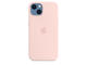 Калъфи Apple iPhone 13 Silicone Case with MagSafe - Chalk Pink