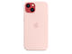 Калъфи Apple iPhone 13 Silicone Case with MagSafe - Chalk Pink