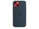 Калъфи Apple iPhone 13 Silicone Case with MagSafe - Abyss Blue