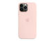 Калъфи Apple iPhone 13 Pro Max Silicone Case with MagSafe - Chalk Pink