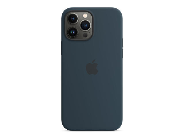 Калъфи Apple iPhone 13 Pro Max Silicone Case with MagSafe - Abyss Blue