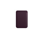 Калъфи Apple iPhone Leather Wallet with MagSafe - Dark Cherry