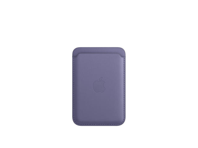 Калъфи Apple iPhone Leather Wallet with MagSafe - Wisteria