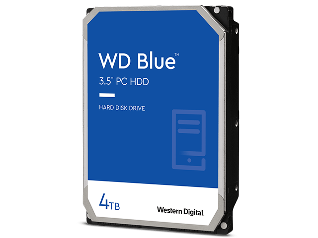 Твърди дискове 4TB 5400rpm Western Digital Blue 