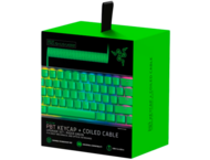 Джаджи Razer PBT Keycap + Coiled Cable Upgrade Set - Razer Green