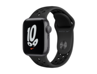 Смарт часовници Apple Watch Nike SE (v2) GPS, 40mm Space Grey Aluminium Case with Anthracite/Black Nike Sport Band - Regular