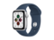 Смарт часовници Apple Watch SE (v2) GPS, 44mm Silver Aluminium Case with Abyss Blue Sport Band - Regular