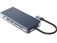 Докинг станции ORICO USB Type-C докинг станция WB-11P-GY-BP