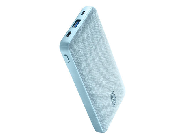 Външни батерии Cellular line Shade 10000mAh, светлосиня