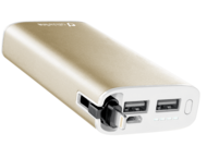 Външни батерии Cellular line Unique Design за Apple 6700mAh, златиста
